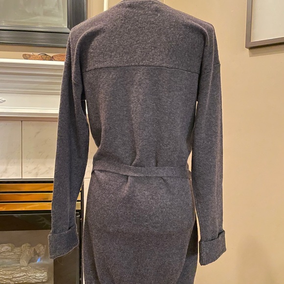 Vince Wool V Neck Sweater/Dress - Picture 2 of 5